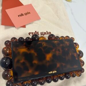 EUC Cult Gaia EOS clutch in tortoise